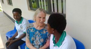 Dr. Prudy with Ashley and Claire